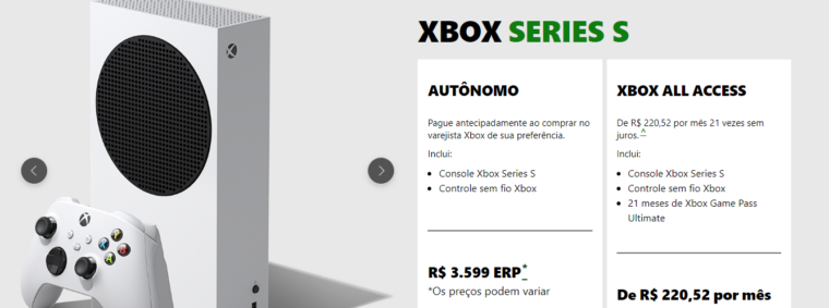 Xbox Series S ainda vale a pena após aumento de preço?