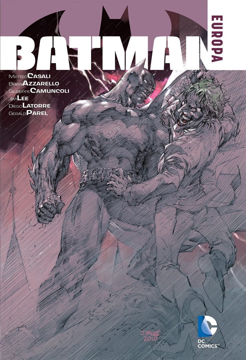 Capa da edição norte-americana de Batman: Europa (DC/Divulgação)