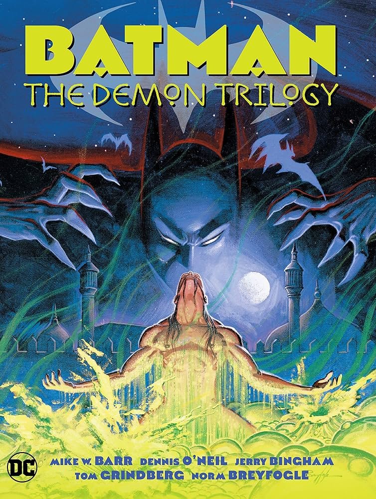 Capa da edição norte-americana de Batman: A Trilogia do Demônio (DC/Divulgação)
