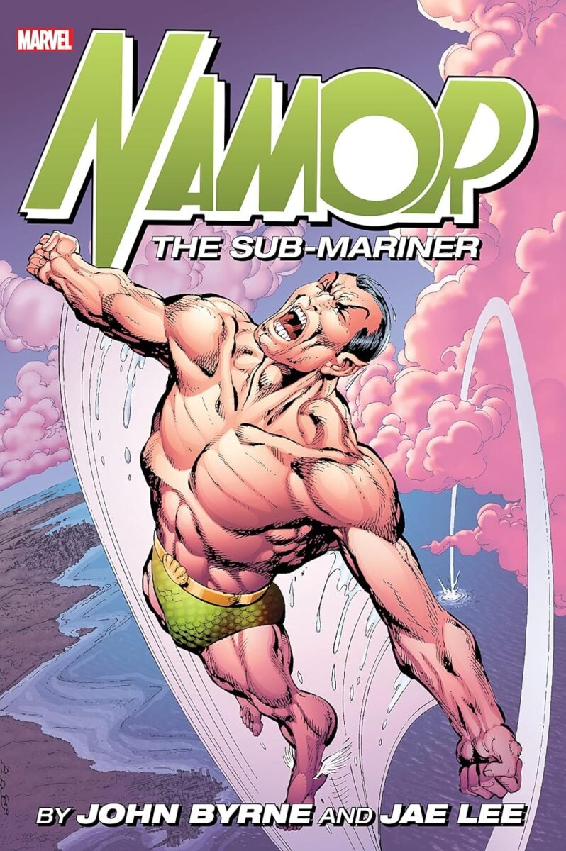 Capa da edição norte-americana do omnibus de Namor por John Byrne (Marvel/Divulgação)