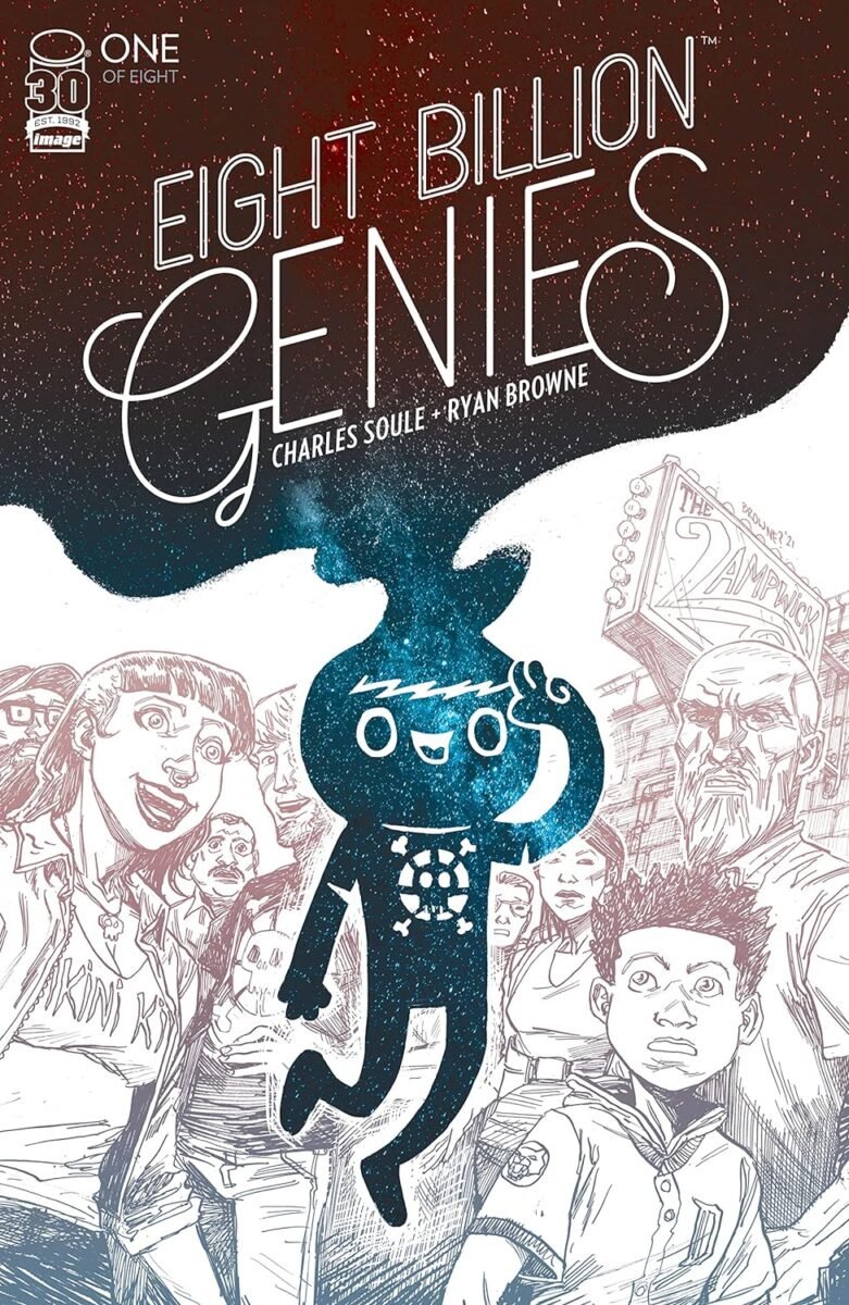 Capa da edição norte-americana de Eight Billion Genies (Image/Reprodução)