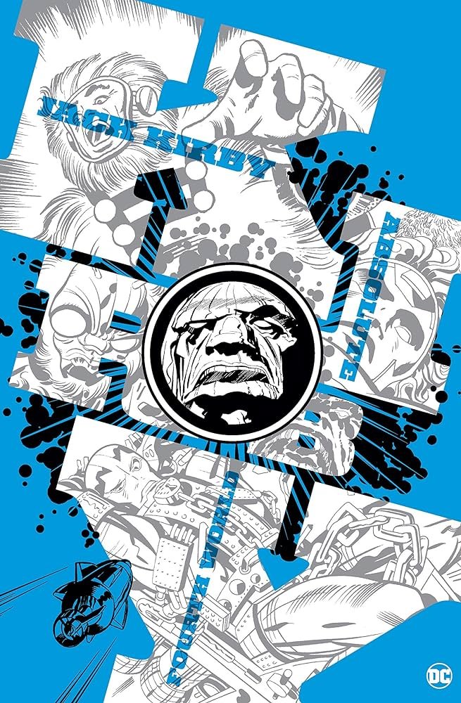 Capa da edição norte-americana da edição absoluta do Quarto Mundo por Jack Kirby (DC/Divulgação)
