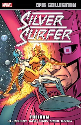 Capa da edição norte-americana de Silver Surfer: Freedom (Marvel/Divulgação)