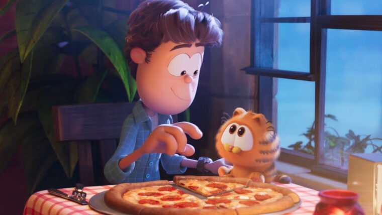 Novo filme do Garfield ganha trailer com fofura, visita inesperada e lasanha