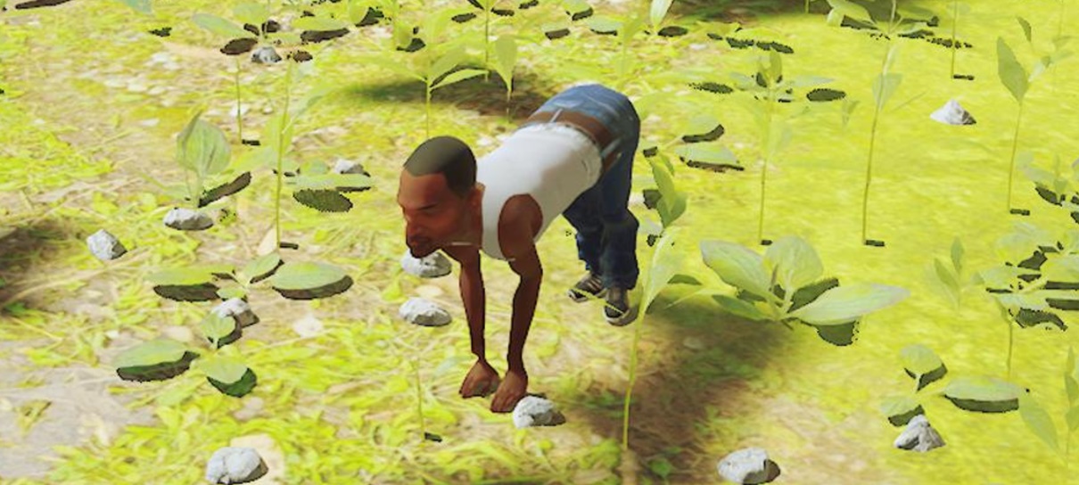 20 vezes em que CJ, de GTA, invadiu outros jogos com mods