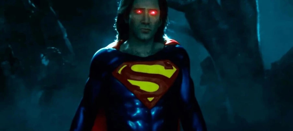 "Não é o que fiz no set", diz Nicolas Cage sobre participação em The Flash