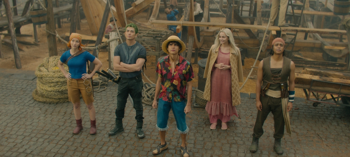 Netflix divulga vídeo divertido com erros de gravação de One Piece 