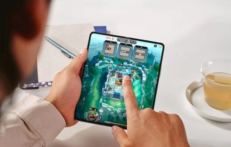 Para os fãs de armazenamento, o Samsung Galaxy Z Fold5 é uma ótima opção