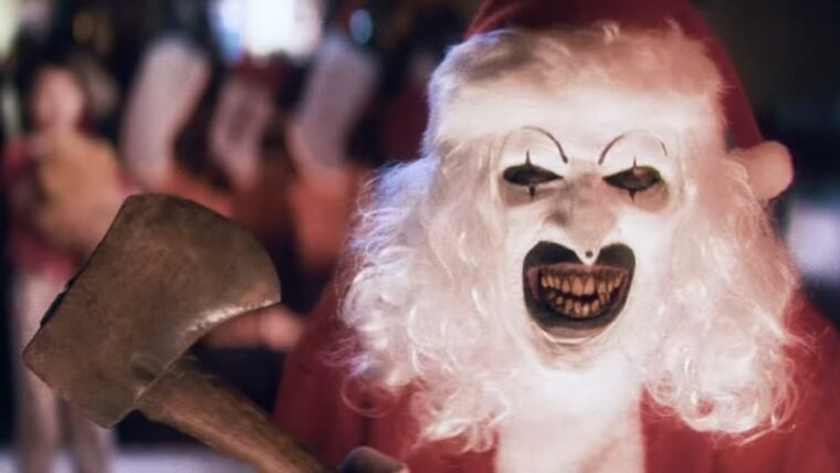 Palhaço assassino vira Papai Noel no primeiro teaser de Terrifier 3