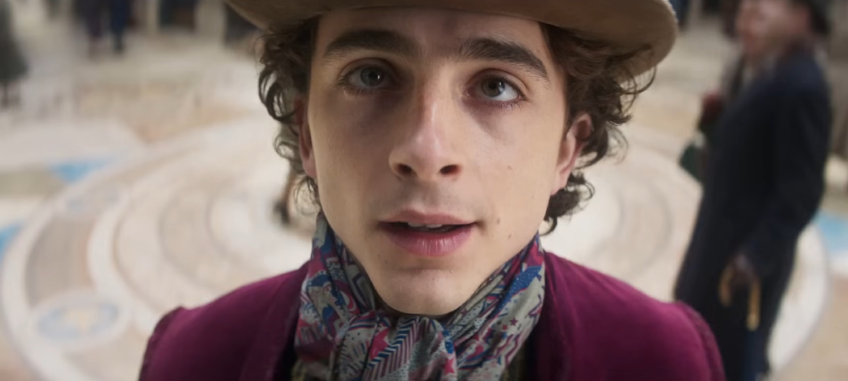 Prévia de Wonka mostra apoio materno na jornada do chocolateiro