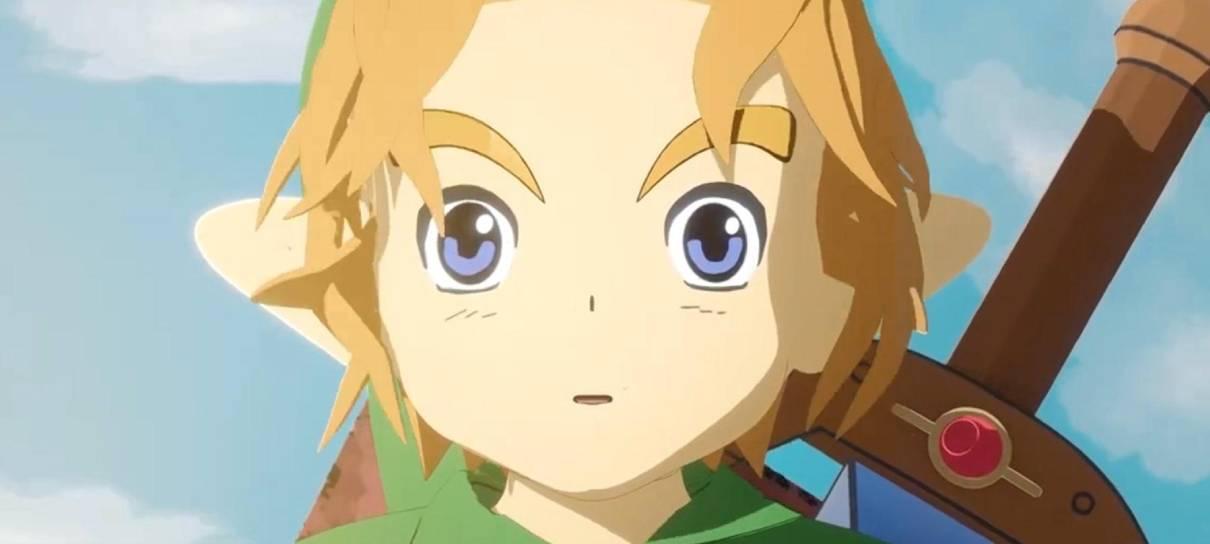 Fã de Zelda imagina Ocarina of Time como animação do Ghibli em vídeo