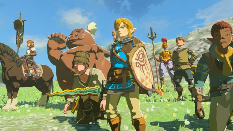 Zelda: Tears of the Kingdom entra para os 10 jogos mais vendidos do Switch
