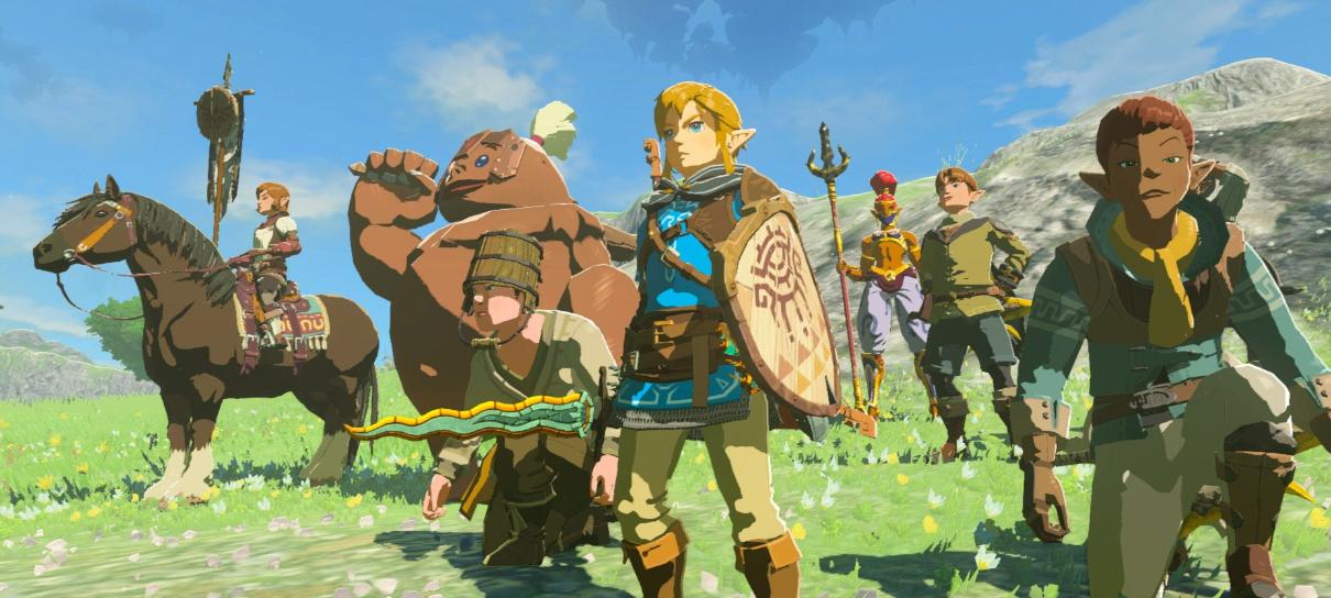 Zelda: Tears of the Kingdom entra para os 10 jogos mais vendidos do Switch