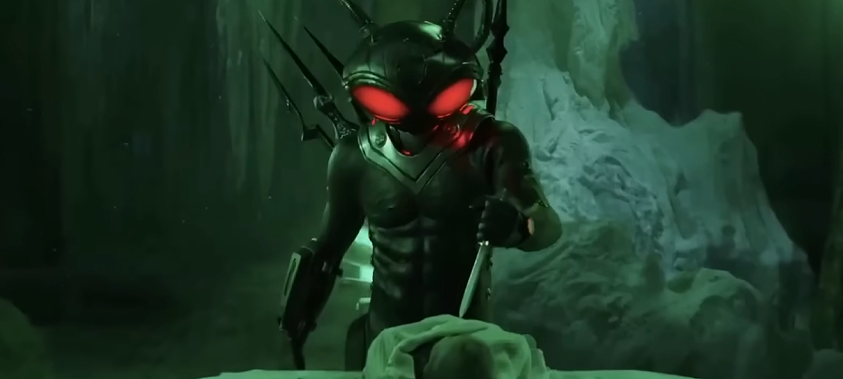 Arraia Negra ameaça filho de Aquaman em trailer de O Reino Perdido
