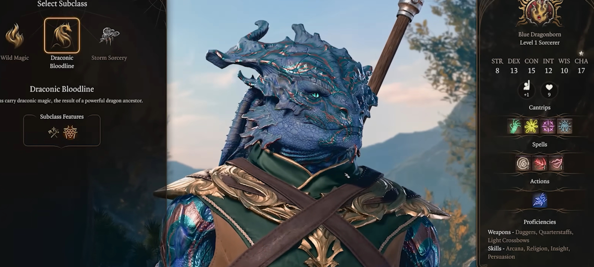 16% do tempo de jogo de Baldur's Gate 3 foi gasto com criação de personagens