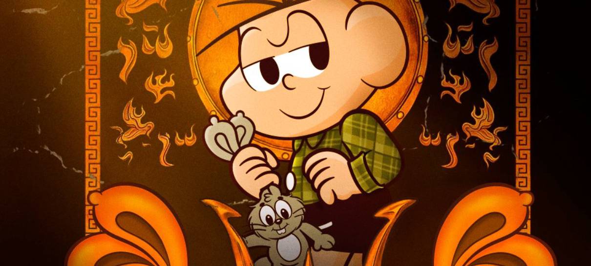 Cebolinha vira Percy Jackson em crossover dos deuses