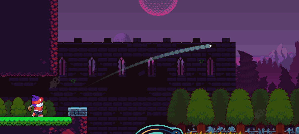 Indie japonês Cursed to Golf fica grátis no PC por tempo limitado