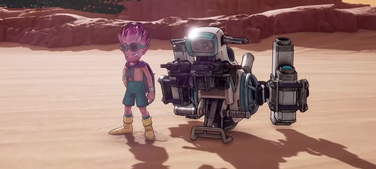 Jogo de Sand Land destaca gameplay com veículo em novo trailer