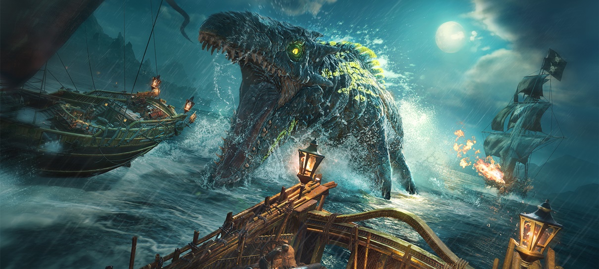 Ubisoft confirma que Skull and Bones terá monstros marinhos gigantes