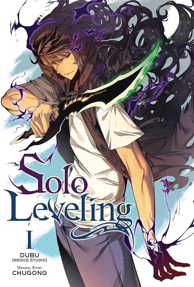 Capa do mangá Solo Leveling (D&C Media/Reprodução)