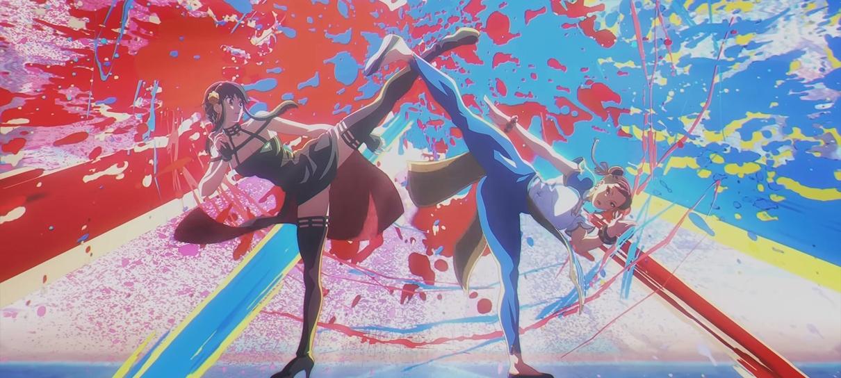 Vídeo de Street Fighter 6 e Spy x Family destaca luta entre Chun-Li e Yor