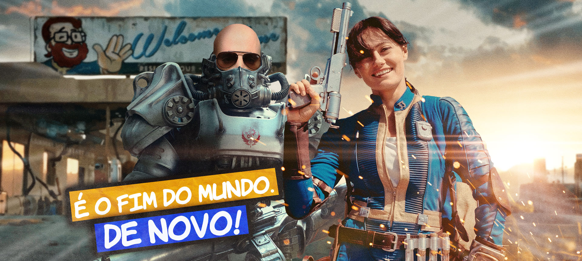 Trailer FALLOUT - Vai ter galhofa sim!