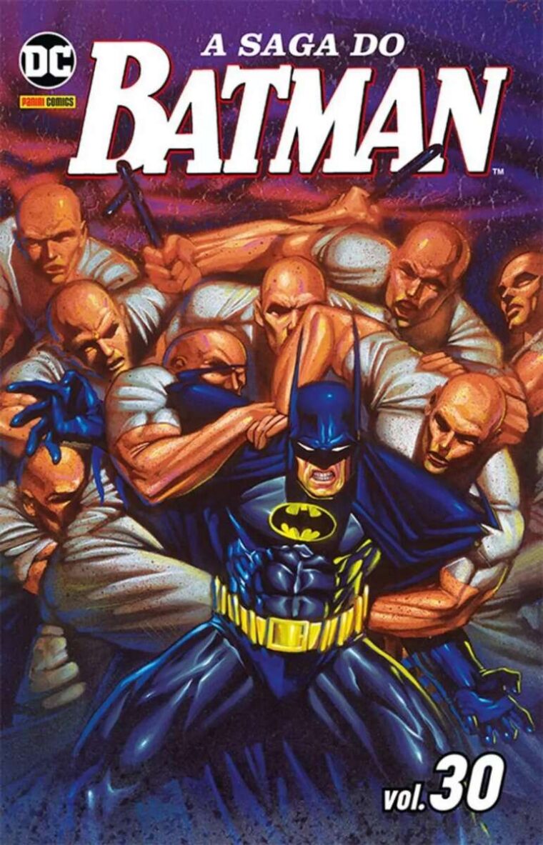 Capa do volume 30 de A Saga do Batman (Panini/Divulgação)