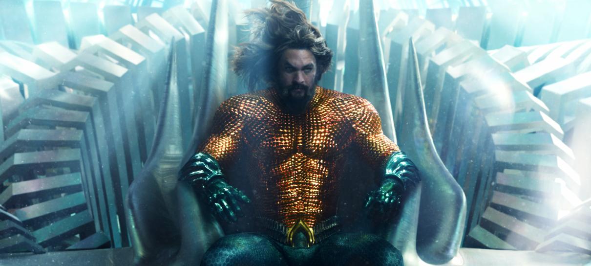 Aquaman 2 nada de braçada no topo da bilheteria nacional (de novo)