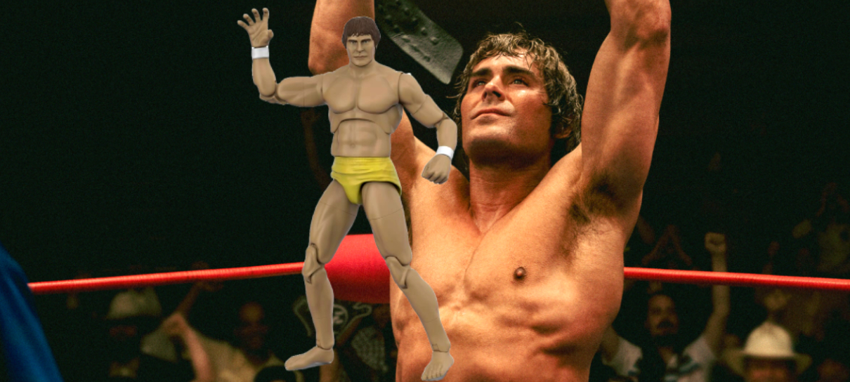 Zac Efron ganha boneco bombado inspirado no filme Garra de Ferro