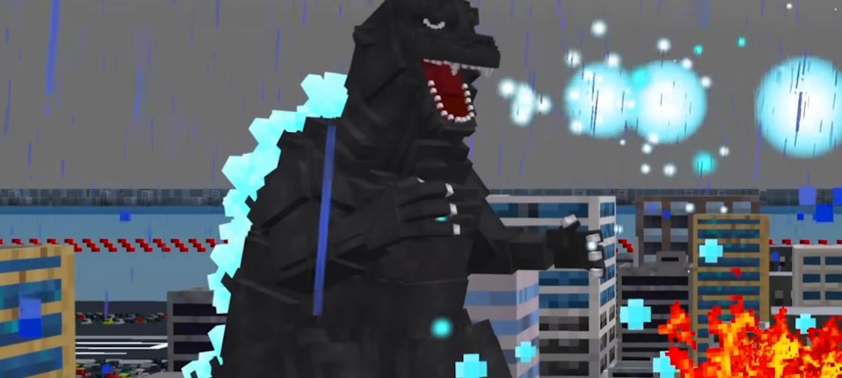DLC já disponível coloca Godzilla, King Kong e mais no Minecraft