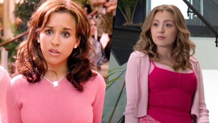 Lacey Chabert e Bebe Wood, as duas intérpretes de Gretchen nos cinemas (Paramount/Reprodução)