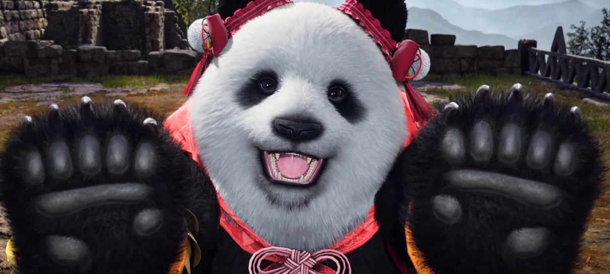 Panda é destaque em trailer mais fofo de Tekken 8 que você verá