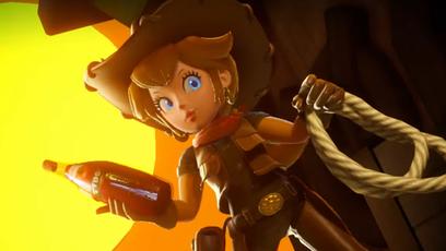 Trailer do jogo da Peach transforma princesa em ninja, vaqueira e mais