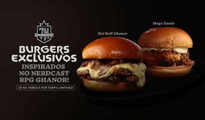 Seven Kings começa 2024 com burgers exclusivos de Ghanor no cardápio