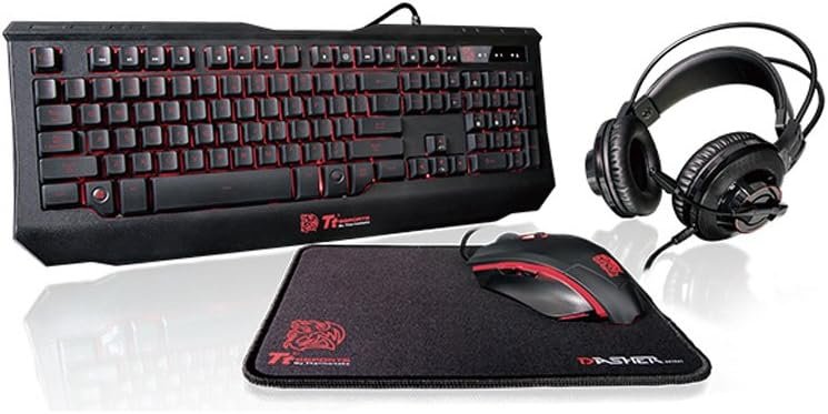 Foto do combo Tt Esports Gaming (Thermaltake/Divulgação)