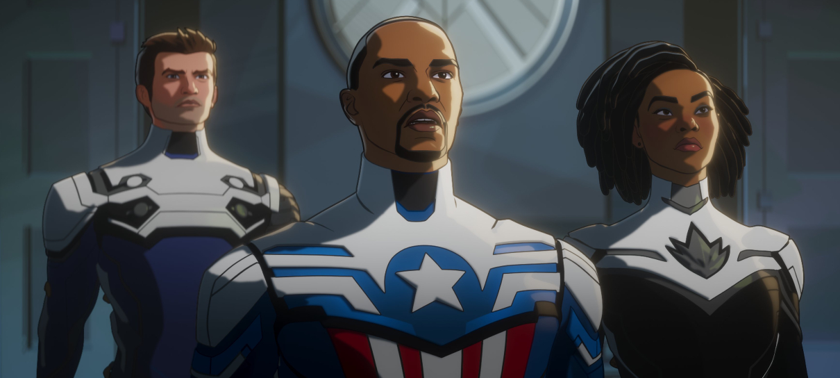 Prévias da 3ª temporada de What If...? dão mechas para Rambeau e Capitão América