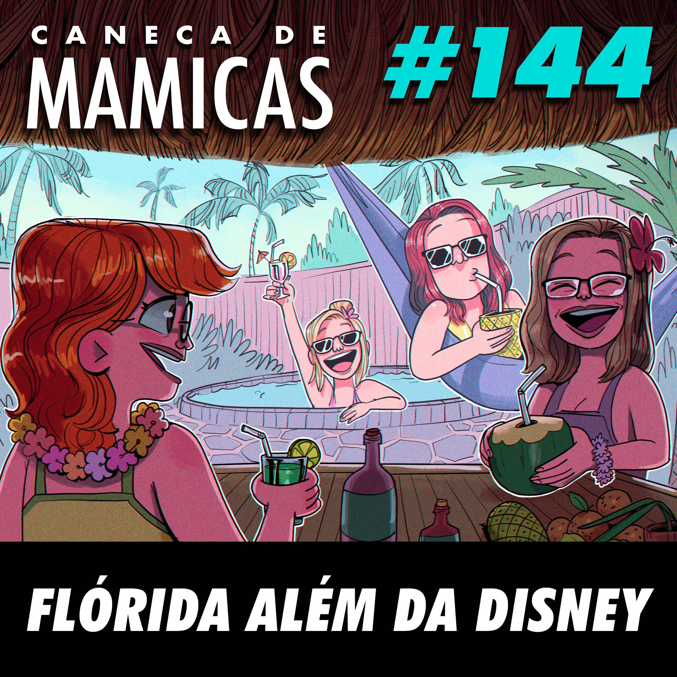 Caneca de Mamicas 144 - Flórida além da Disney