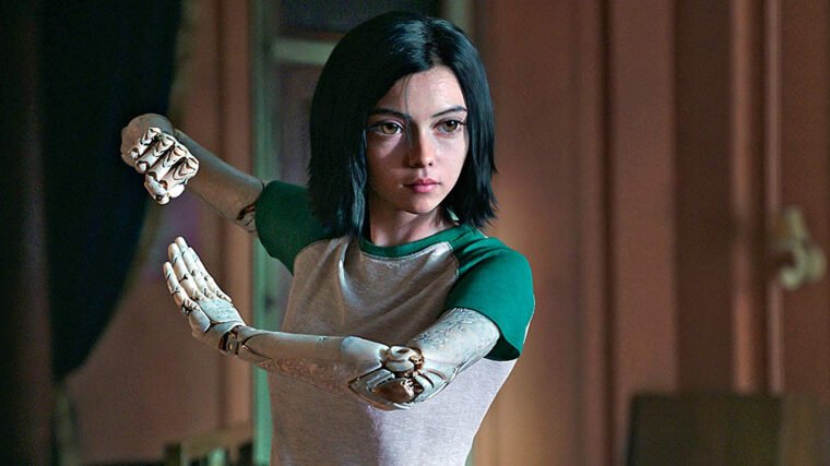 Alita, a ciborgue porradeira de Alita: Anjo de Combate (20th Century Fox/Reprodução)