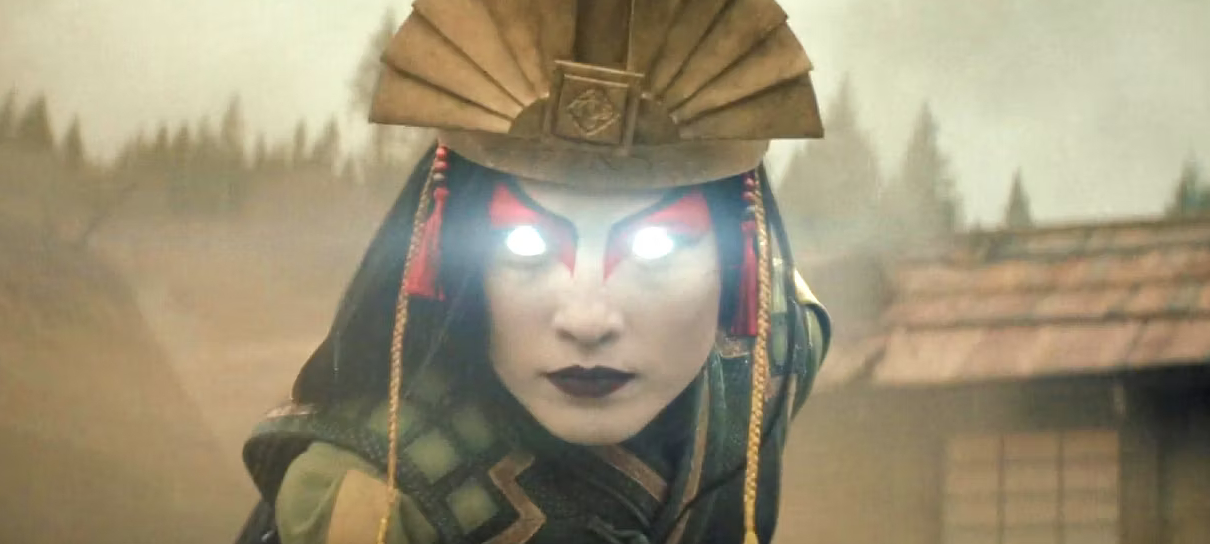 Vídeo de bastidores de Avatar: O Último Mestre do Ar mostra maquiagem de Kyoshi