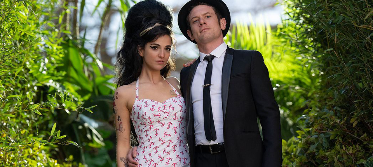 Amy Winehouse e marido se destacam em foto de Back to Black