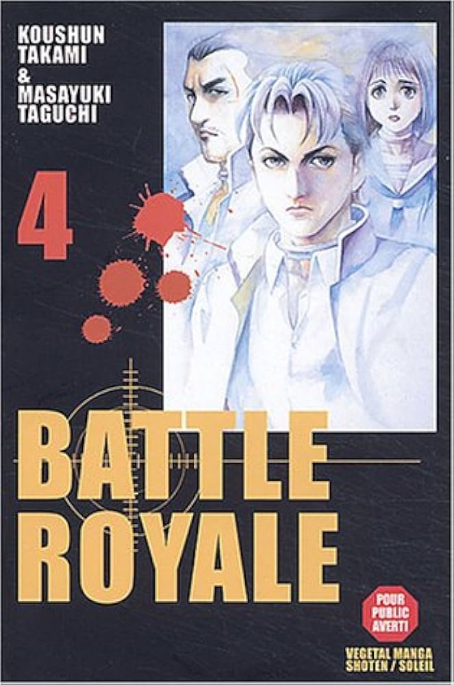 Capa provisória do segundo volume de Battle Royale (Divulgação)