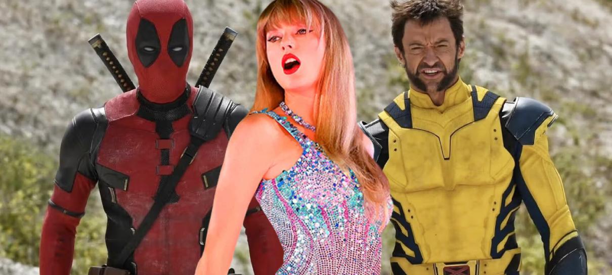 Deadpool & Wolverine celebra amizade em foto com pulseiras da Taylor Swift