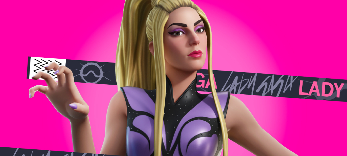 Lady Gaga chega ao Fortnite Festival com trajes Chromatica e muita música