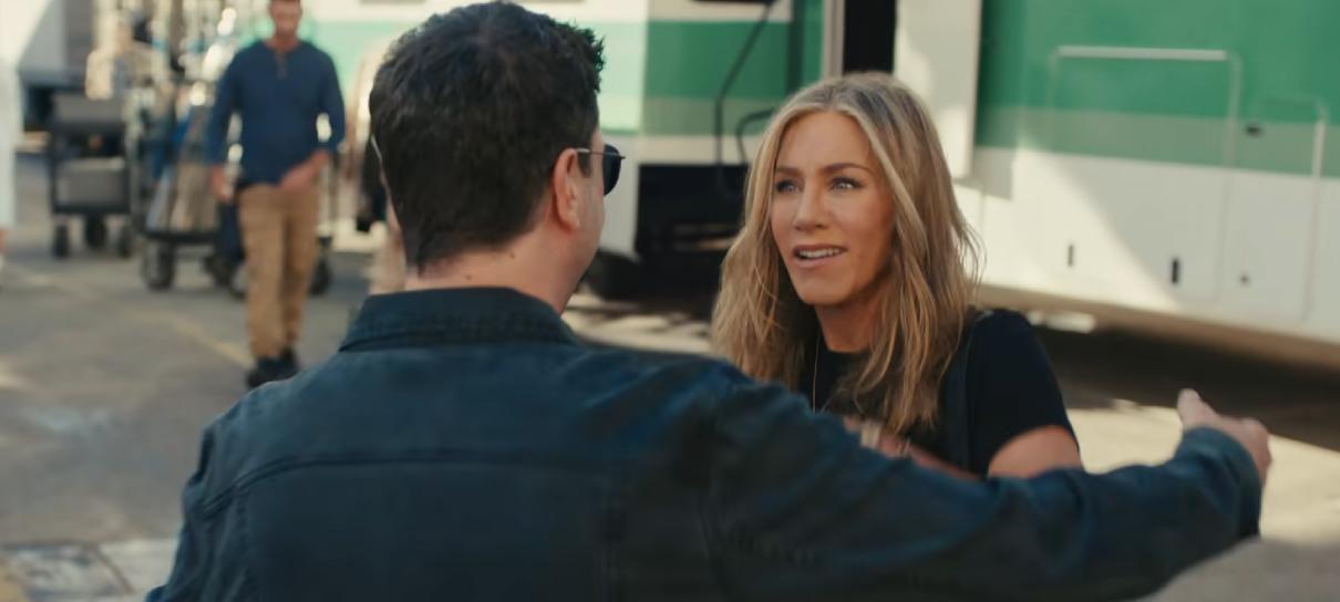Jennifer Aniston e David Schwimmer, de Friends, se reúnem em comercial