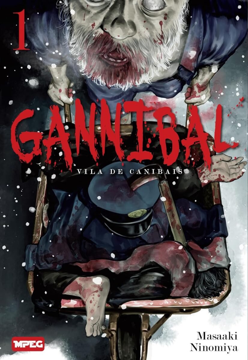 Capa do primeiro volume do mangá Gannibal (Editora MPEG/Divulgação)