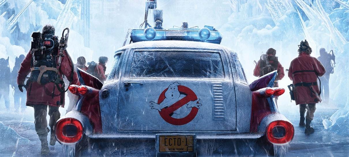 Pôsteres de Ghostbusters: Apocalipse de Gelo destacam Paul Rudd e fantasmas