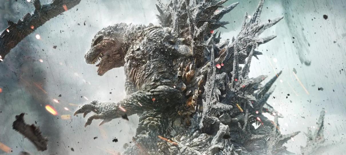 Diretor de Godzilla Minus One leva monstro para foto dos indicados ao Oscar 2024