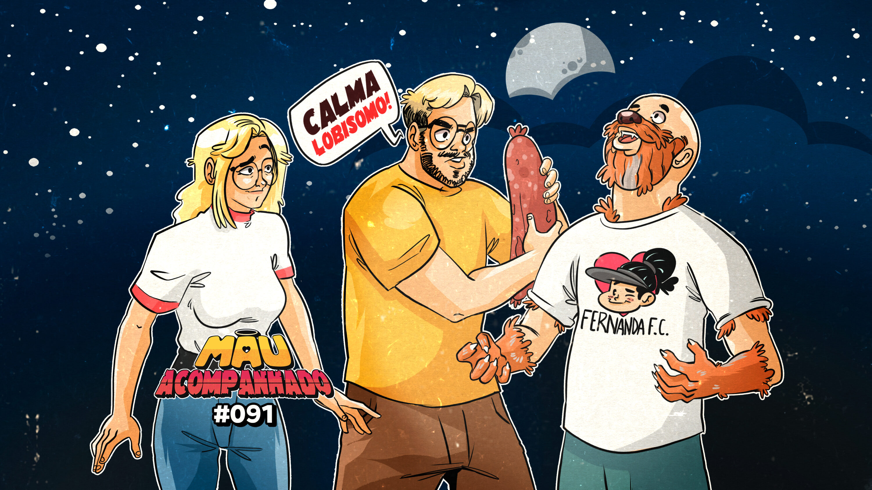 Calma calabreso! Eu sou um lobinho da Fernanda!