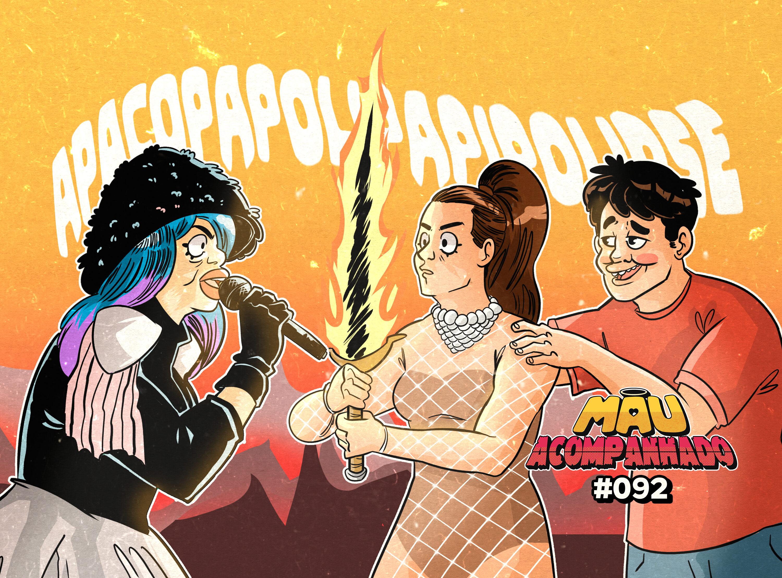 Capa do episódio Macetando o apocalipse e traições a dar com o pau!