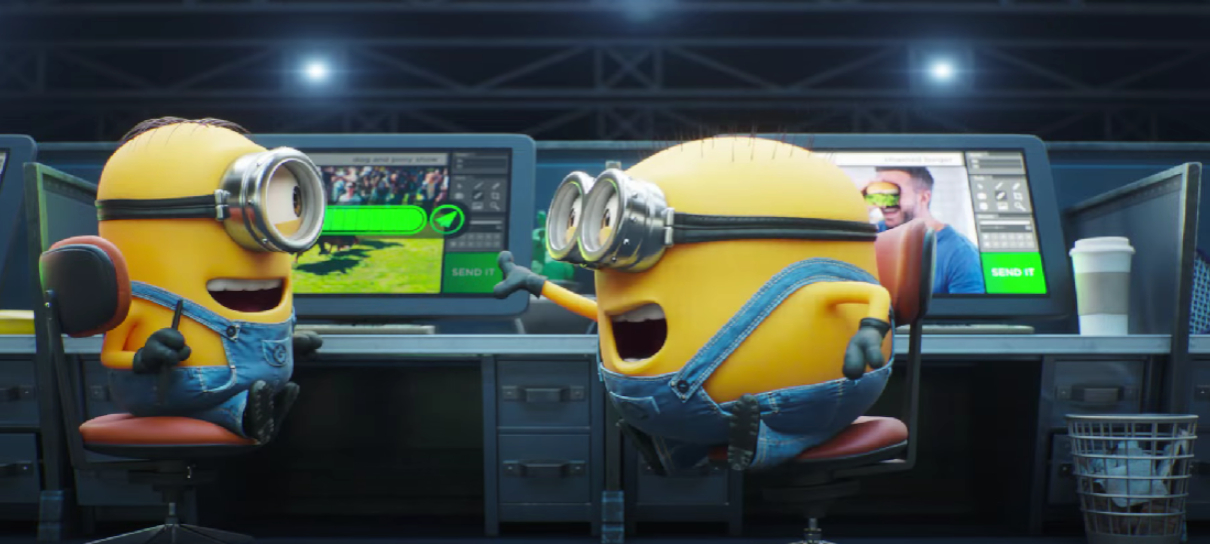 Minions brincam com inteligência artificial em comercial de Meu Malvado Favorito 4